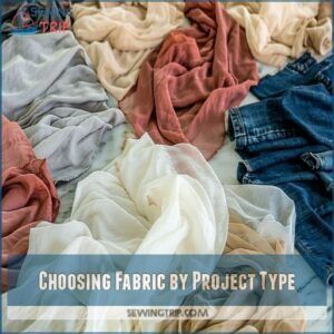 Choosing Fabric by Project Type Choosing Fabric by Project Type