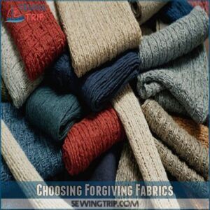 Choosing Forgiving Fabrics Choosing Forgiving Fabrics