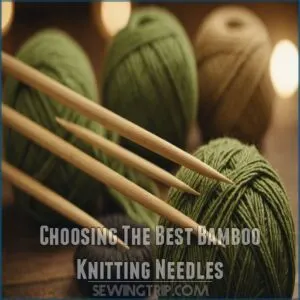 Choosing The Best Bamboo Knitting Needles