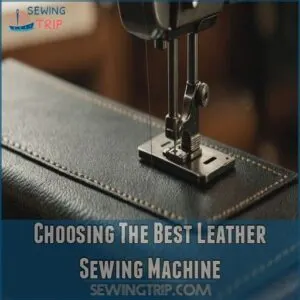 Choosing The Best Leather Sewing Machine