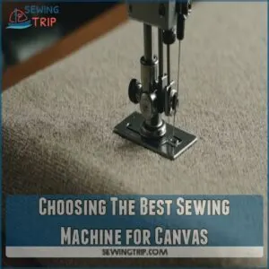 Choosing The Best Sewing Machine for Canvas