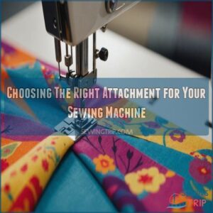 Choosing The Right Attachment for Your Sewing Machine