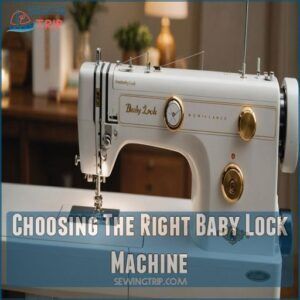 Choosing The Right Baby Lock Machine Choosing The Right Baby Lock Machine