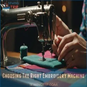 Choosing The Right Embroidery Machine