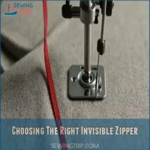 Choosing The Right Invisible Zipper