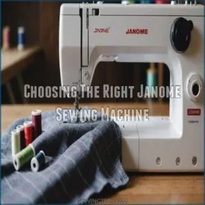 Choosing The Right Janome Sewing Machine