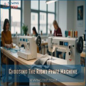 Choosing The Right Pfaff Machine Choosing The Right Pfaff Machine