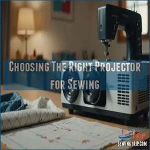 Choosing The Right Projector for Sewing