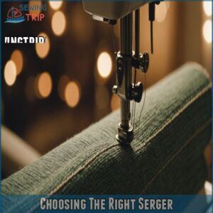Choosing The Right Serger Choosing The Right Serger