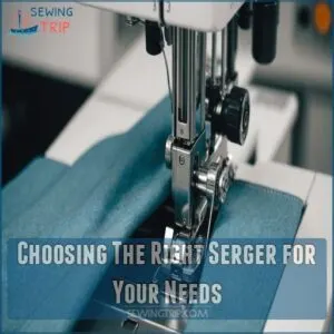 Choosing The Right Serger for Your Needs