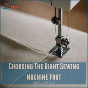 Choosing The Right Sewing Machine Foot Choosing The Right Sewing Machine Foot