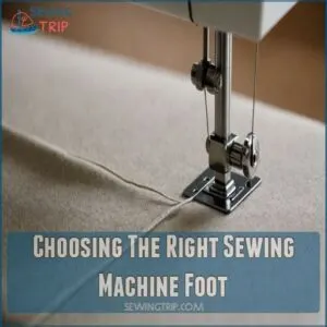 Choosing The Right Sewing Machine Foot