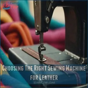 Choosing The Right Sewing Machine for Leather