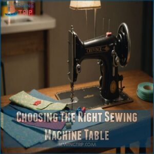 Choosing The Right Sewing Machine Table