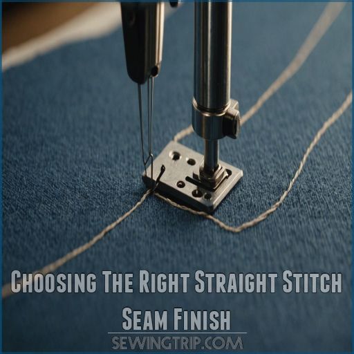 Choosing The Right Straight Stitch Seam Finish