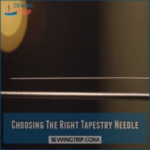 Choosing The Right Tapestry Needle Choosing The Right Tapestry Needle