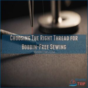 Choosing The Right Thread for Bobbin-Free Sewing