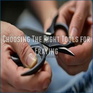Choosing The Right Tools for Fraying Choosing The Right Tools for Fraying