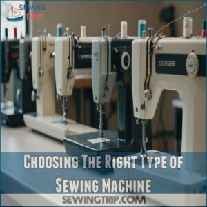 Choosing The Right Type of Sewing Machine Choosing The Right Type of Sewing Machine