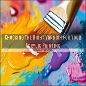 Choosing The Right Varnish for Your Acrylic Painting