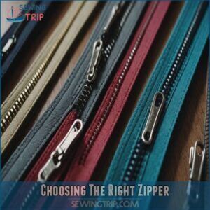 Choosing The Right Zipper Choosing The Right Zipper