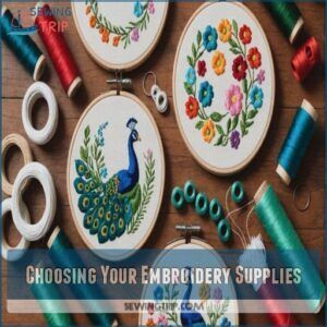 Choosing Your Embroidery Supplies Choosing Your Embroidery Supplies