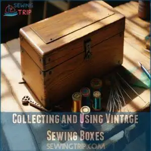Collecting and Using Vintage Sewing Boxes