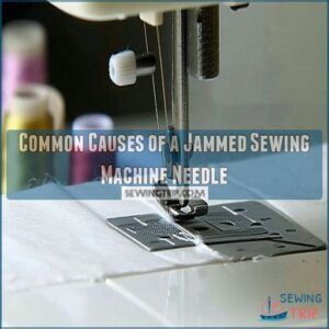 Common Causes of a Jammed Sewing Machine Needle Common Causes of a Jammed Sewing Machine Needle