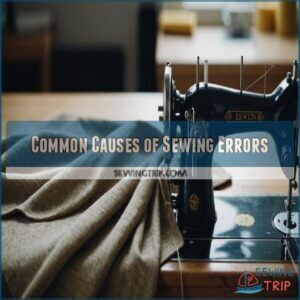 Common Causes of Sewing Errors Common Causes of Sewing Errors