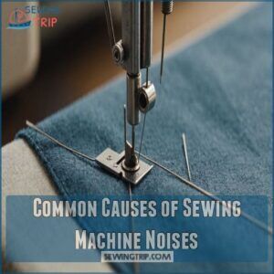 Common Causes of Sewing Machine Noises Common Causes of Sewing Machine Noises