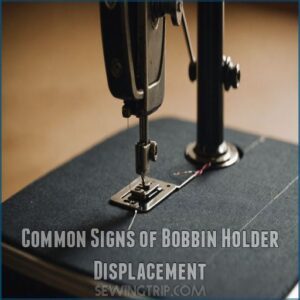 Common Signs of Bobbin Holder Displacement