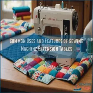 Common Uses and Features of Sewing Machine Extension Tables