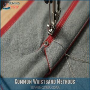 Common Waistband Methods