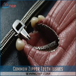 Common Zipper Teeth Issues