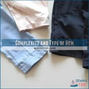 Complexity and Type of Hem