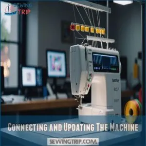 Connecting and Updating The Machine