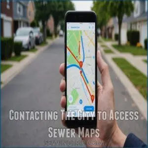 Contacting The City to Access Sewer Maps