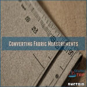 Converting Fabric Measurements