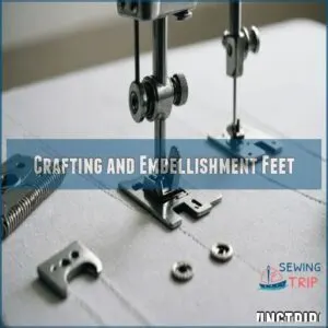 Crafting and Embellishment Feet