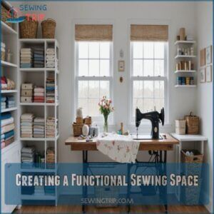 Creating a Functional Sewing Space Creating a Functional Sewing Space