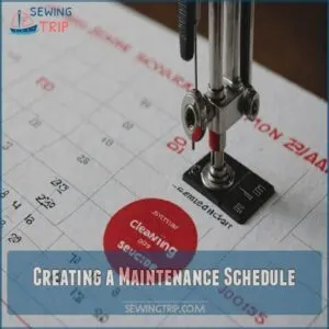 Creating a Maintenance Schedule