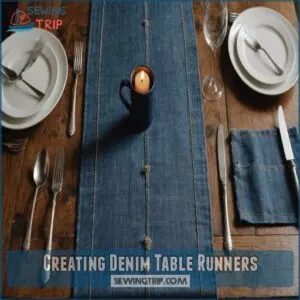 Creating Denim Table Runners