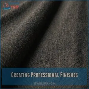 Creating Professional Finishes