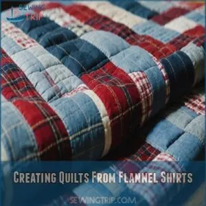 Creating Quilts From Flannel Shirts