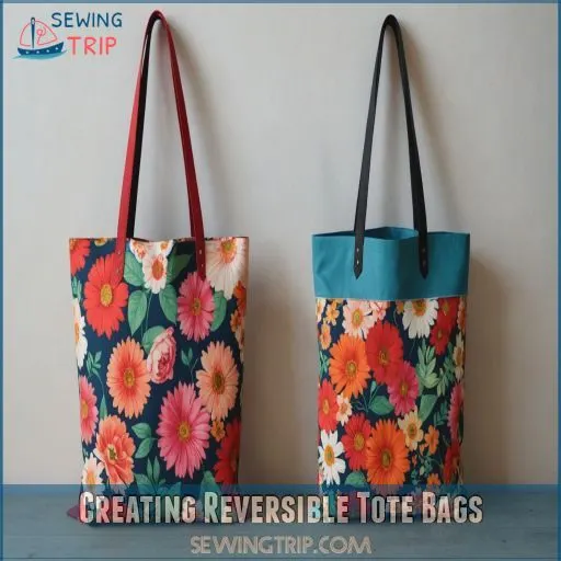 Creating Reversible Tote Bags