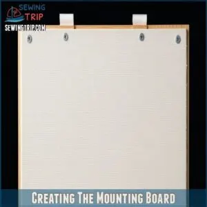 Creating The Mounting Board