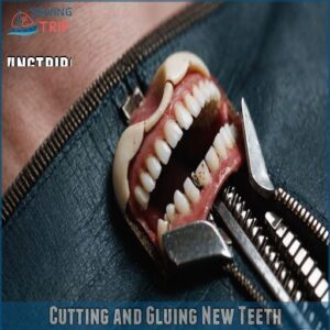 Cutting and Gluing New Teeth