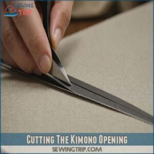 Cutting The Kimono Opening Cutting The Kimono Opening