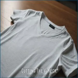 Cutting The V-Neck