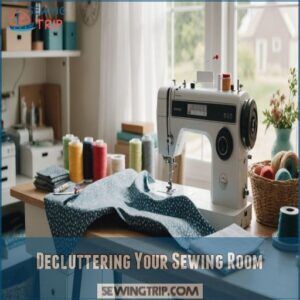 Decluttering Your Sewing Room Decluttering Your Sewing Room